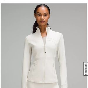 Lululemon Define jacket gray camouflage size 0